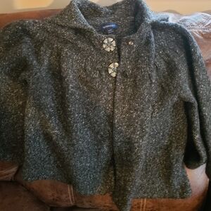 Splendor‎ Gray Wool Cardigan*3 for $25 SEND OFFER*
